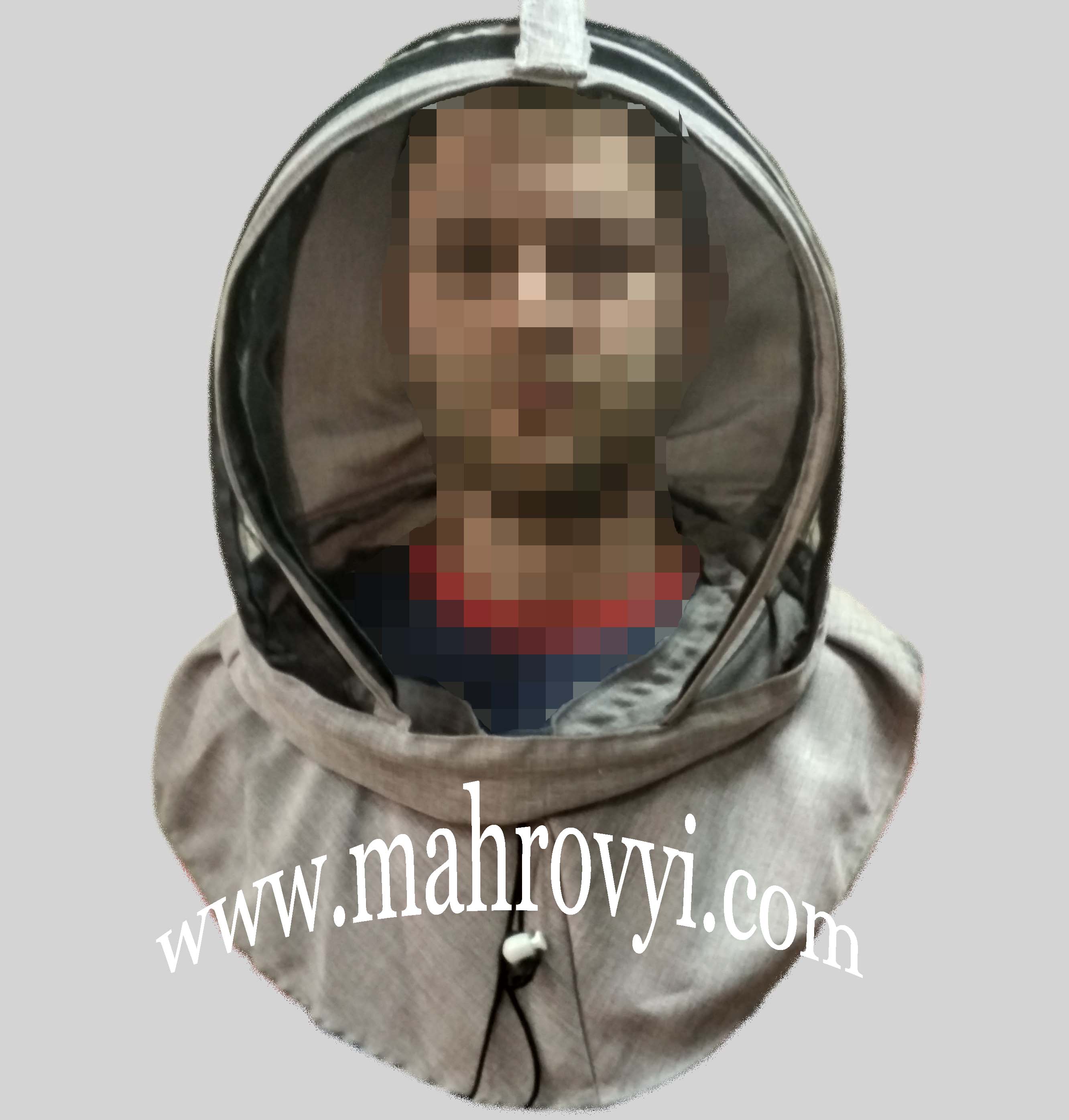 Европейская маска для пчеловода лен-габардин * mahrovyi.com